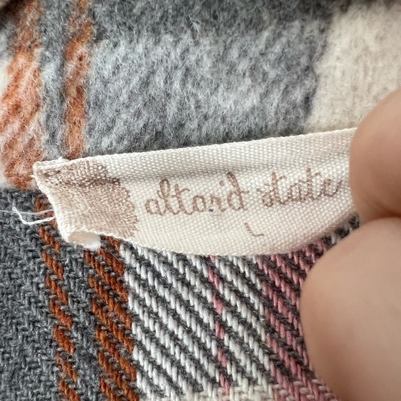 ALTAR’D STATE Flannel Shacket - Picture 6 of 6